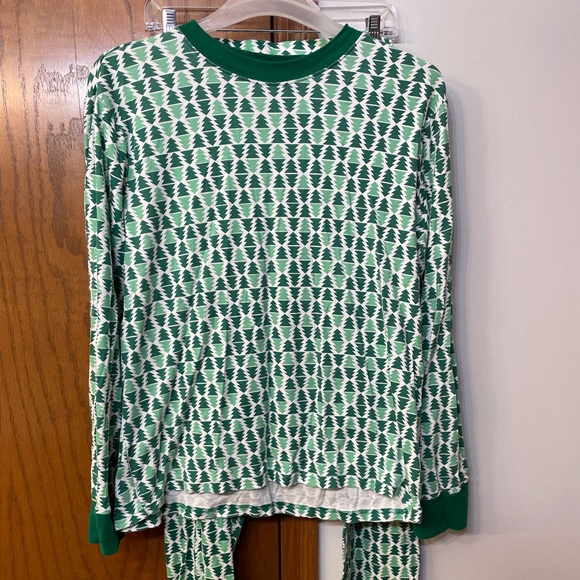 CARTERS UEC adult XXL unisex Christmas green Tree Pajamas snug fit holiday - Picture 11 of 13